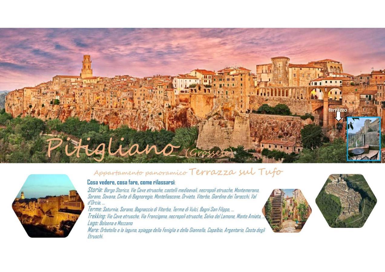 فيلا Terrazza Sul Tufo بيتيجليانو المظهر الخارجي الصورة